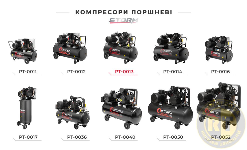 Лінійка поршневих компресорів STORM