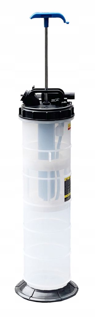PNEUMATYCZNA/RĘCZNA POMPA 9,5 L DO WYMIANY OLEJU I PŁYNÓW TECHNICZNYCH Marka G.I.KRAFT